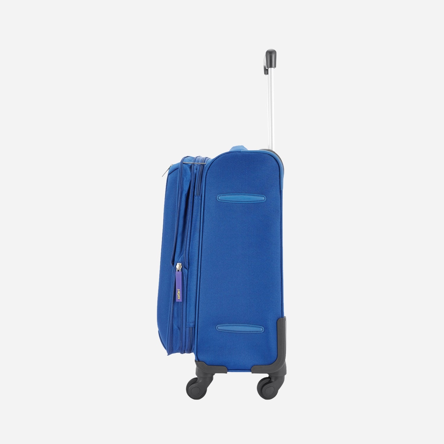 Zenon 4W Blue Trolley Bag with 360° Wheels - Image 4
