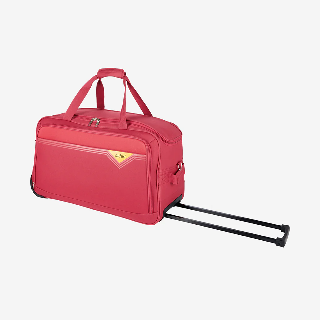 Trigon Rolling Duffle - Red - Image 3