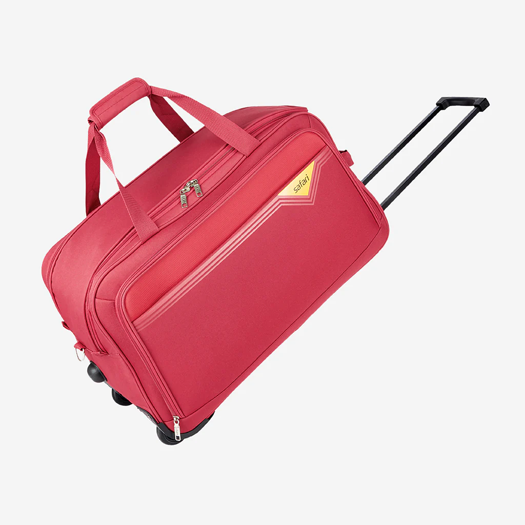 Trigon Rolling Duffle - Red - Image 4