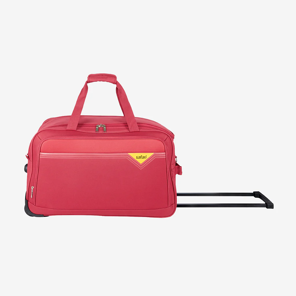 Trigon Rolling Duffle - Red - Image 7