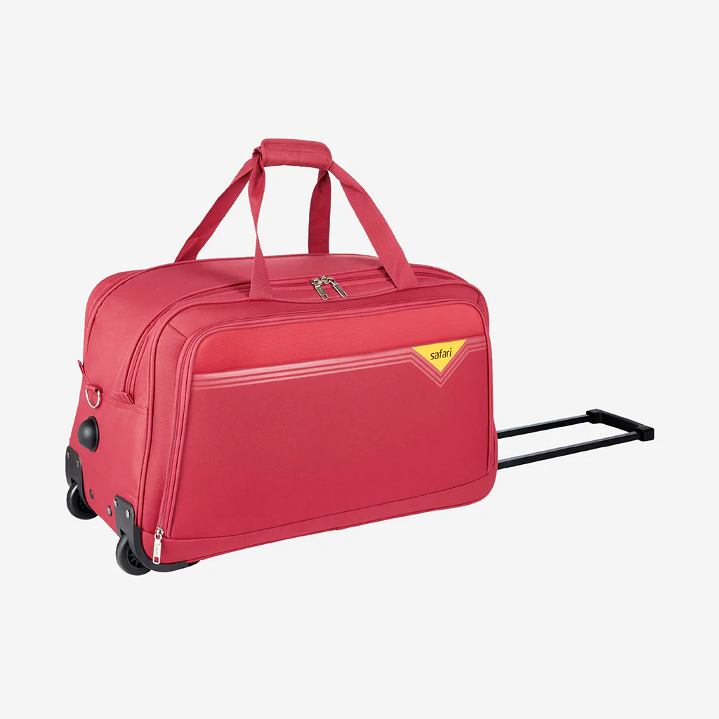 Trigon Rolling Duffle - Red - Image 8