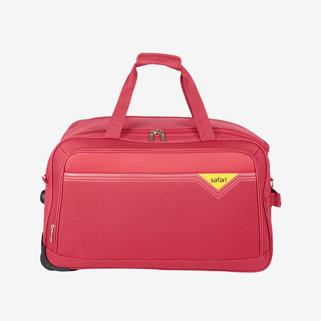 Trigon Rolling Duffle - Red - Image 9