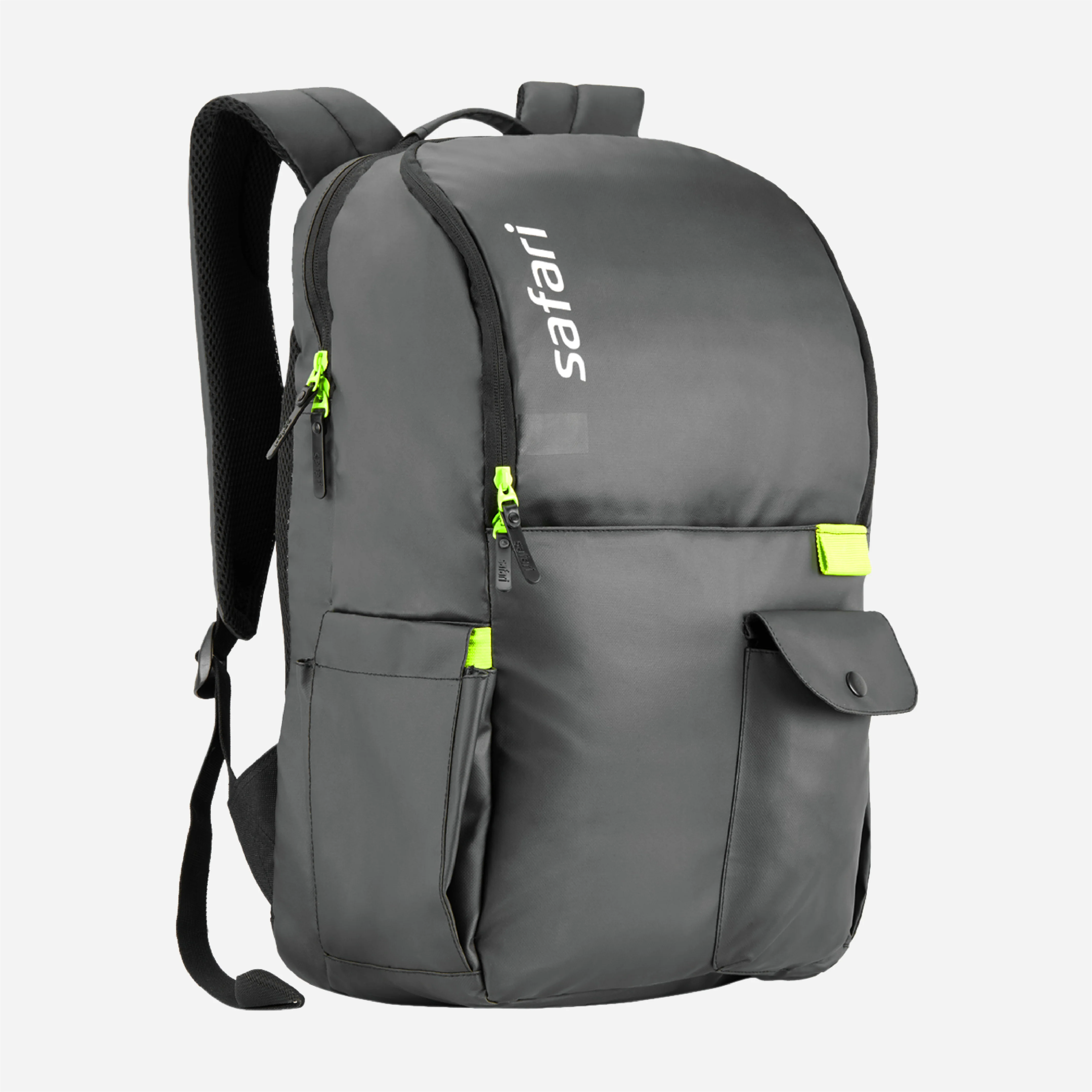 Safari Ultimo 23L Black Laptop Backpack with USB Port and Dust Resistant Fabric - Image 3