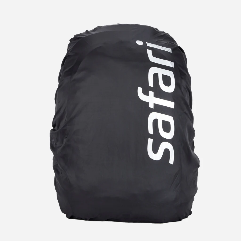 Safari Unite 45L Black Overnighter Travel Backpack with Shoe Compartment, Organized Interiors and Raincover - Image 10