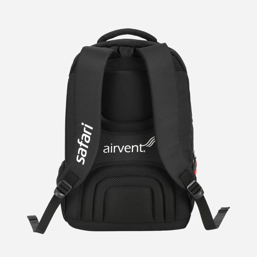 Safari Unite 45L Black Overnighter Travel Backpack with Shoe Compartment, Organized Interiors and Raincover - Image 4