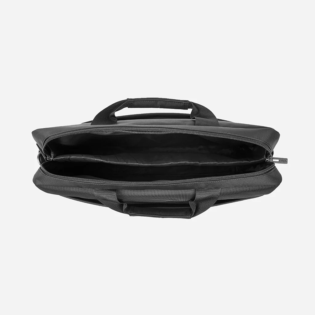 Safari Urban Messenger Bag with Smart Sleeve - Black - Image 6