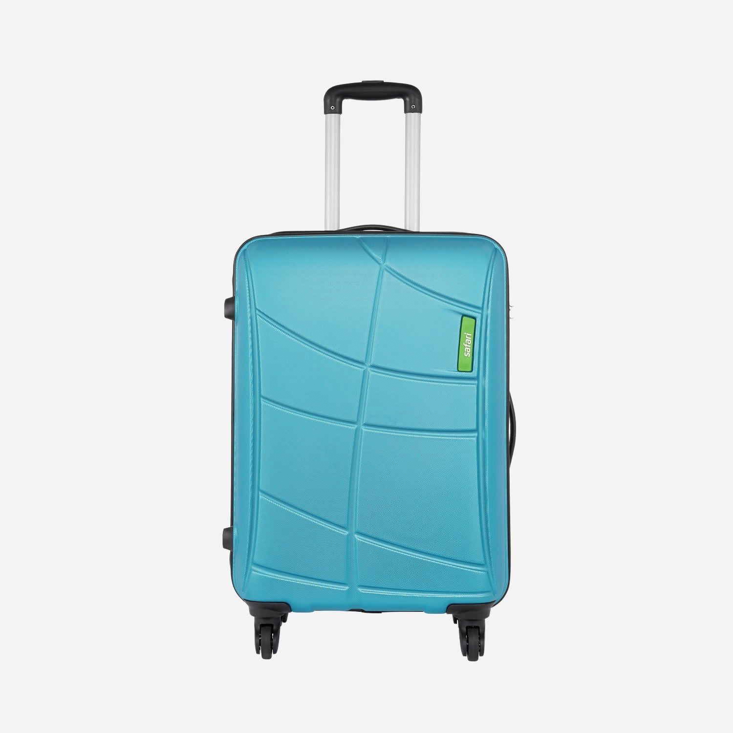 Safari Vibe Electric Teal 65cm Trolley Bag with 360° Wheels - Image 2