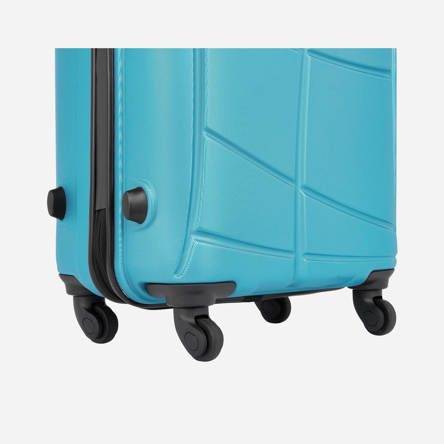 Safari Vibe Electric Teal 65cm Trolley Bag with 360° Wheels - Image 6