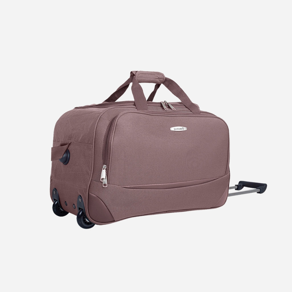 Safari Vista Superior Brown Rolling Duffle With Wheels Brown - Image 2