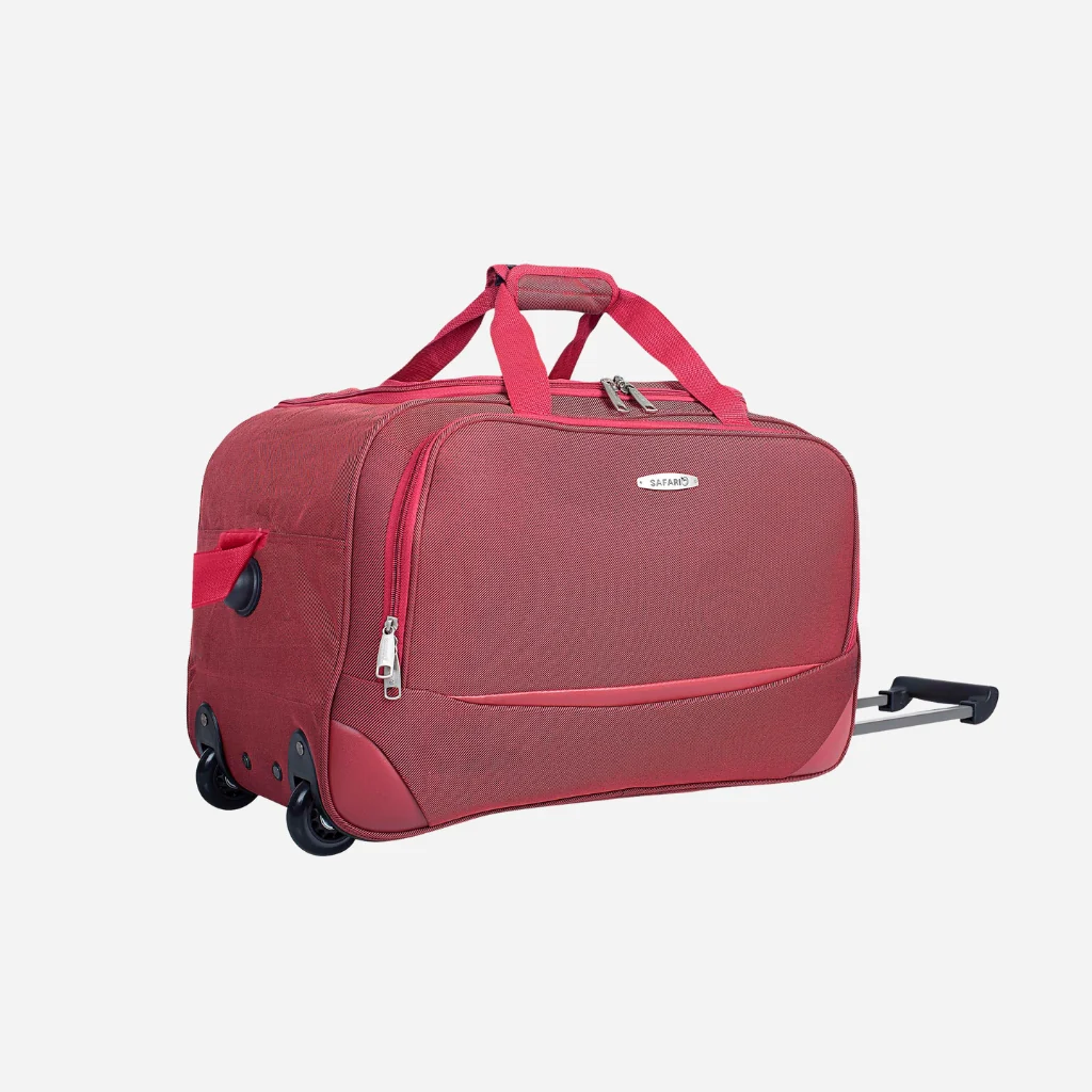 Safari Vista Superior Plus 67 Rolling Duffle With Wheels Red