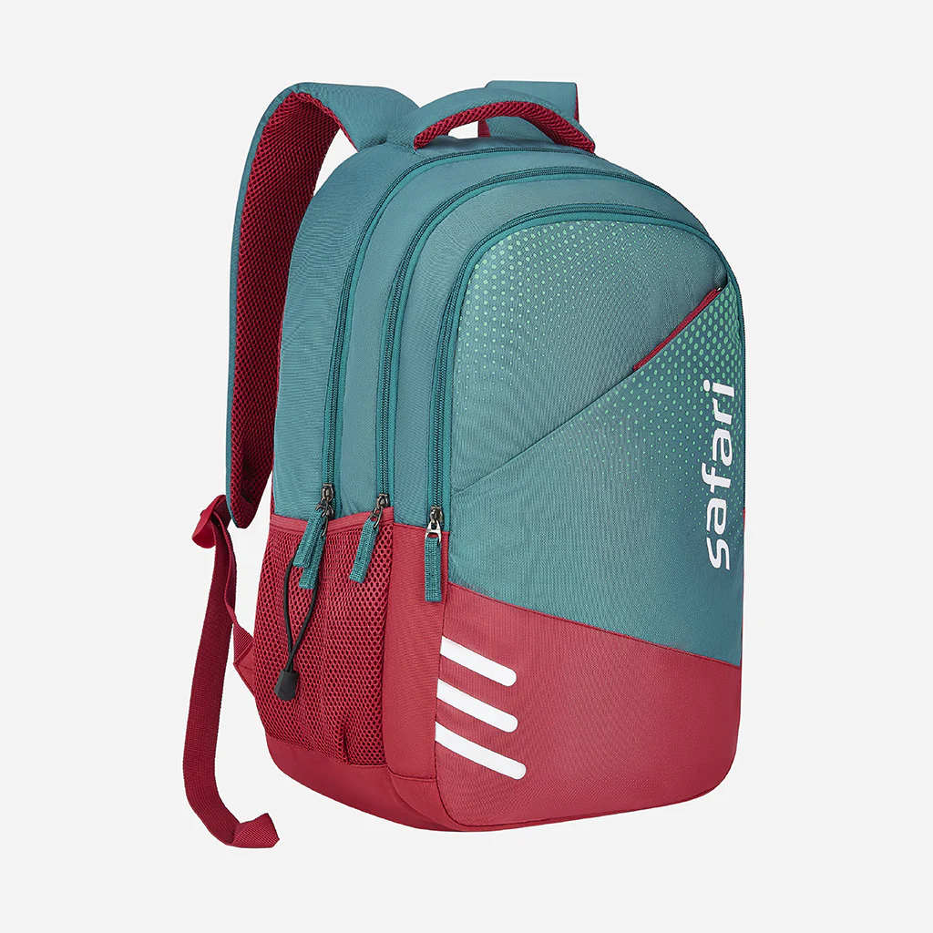 Safari Vogue 1 37L Teal Laptop Backpack with Raincover - Image 4