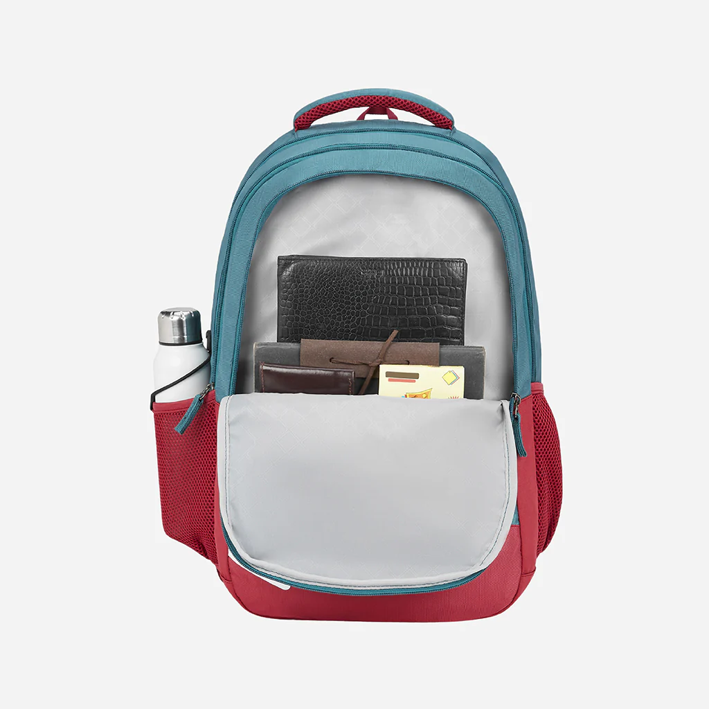 Safari Vogue 1 37L Teal Laptop Backpack with Raincover - Image 9