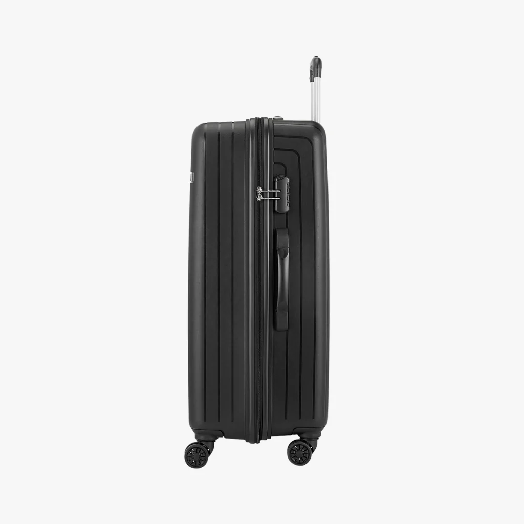 Safari Weave XL 126L Black Trolley Bag with Dual Wheels - Image 5