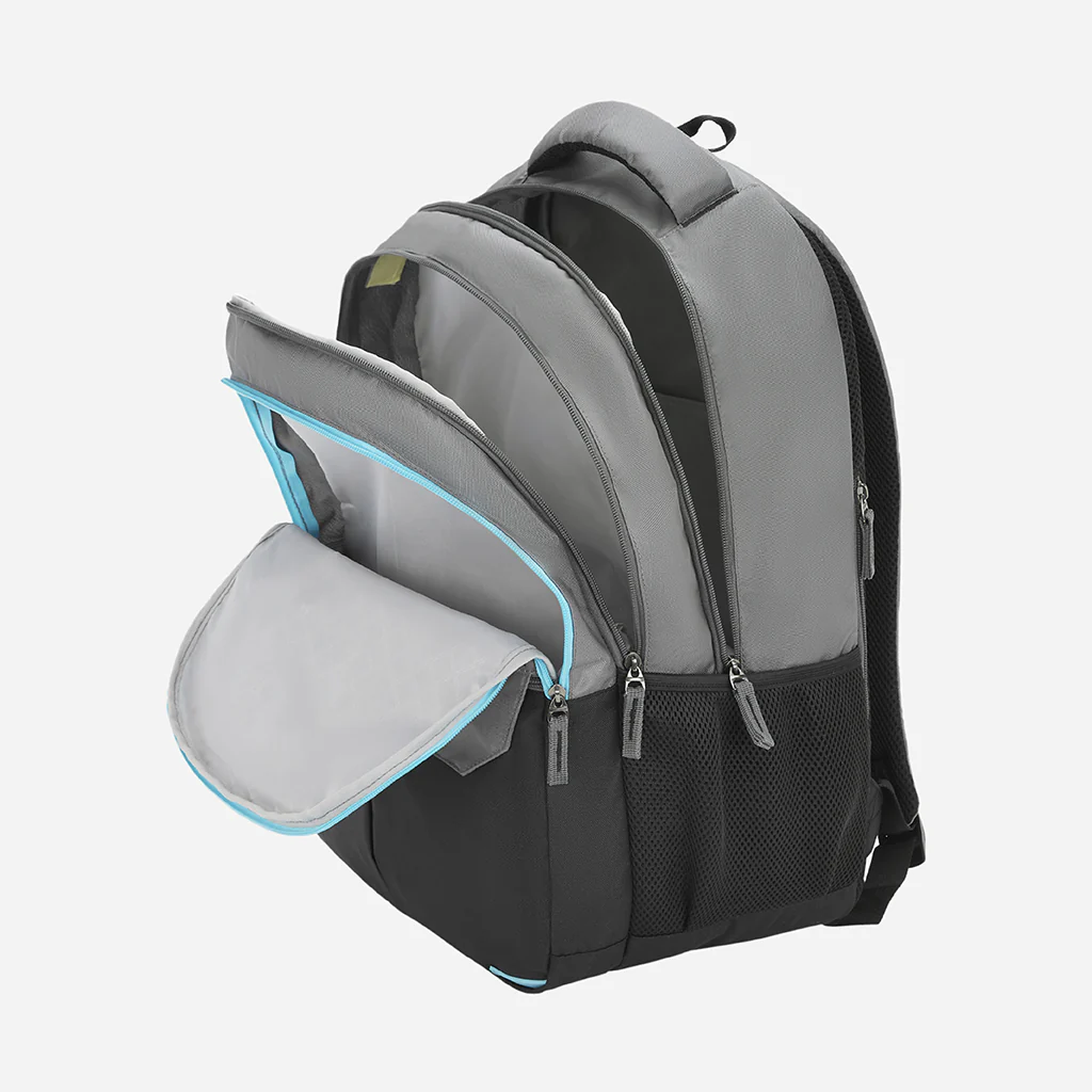 Safari Wing 10 37L Grey School Backpack with Pencil Pouch - Image 7