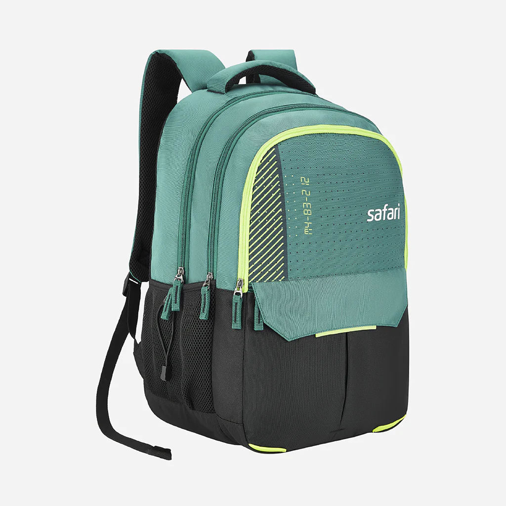 Safari Wing 11 37L Teal School Backpack with Pencil Pouch - Image 3