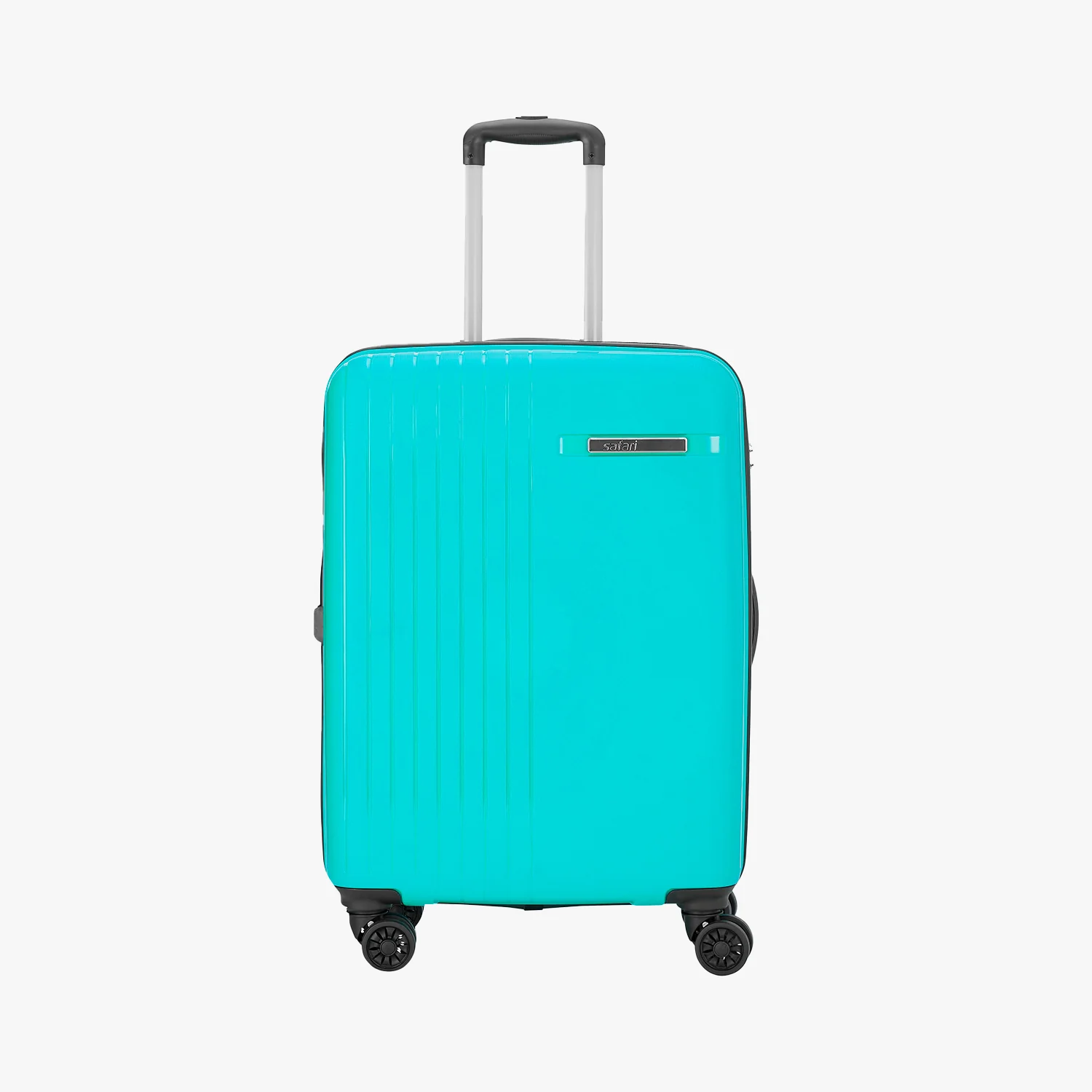 Safari Xylo Cyan Trolley Bag with Dual Wheels - Image 2