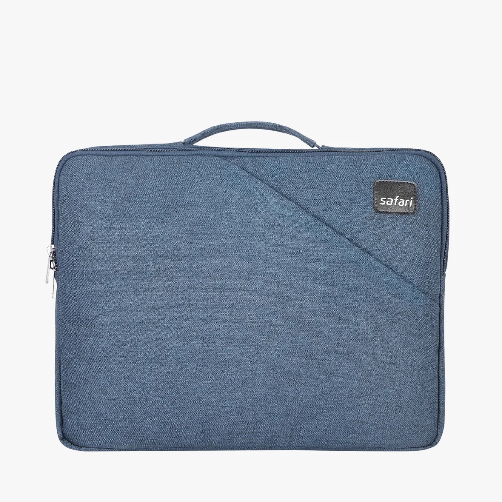 Safari Zest Laptop Sleeve with Padded Interior - Blue - Image 2