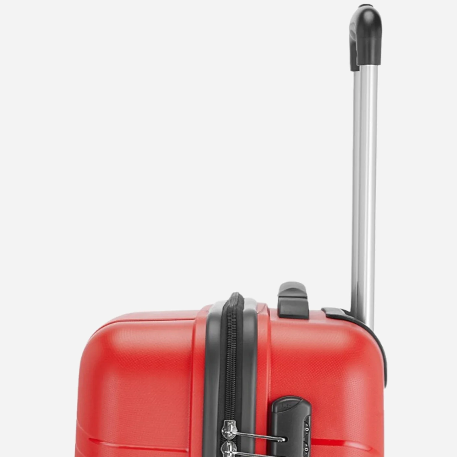 Safari Zolo Cherry Red Trolley Bag with Dual Wheels - Image 3