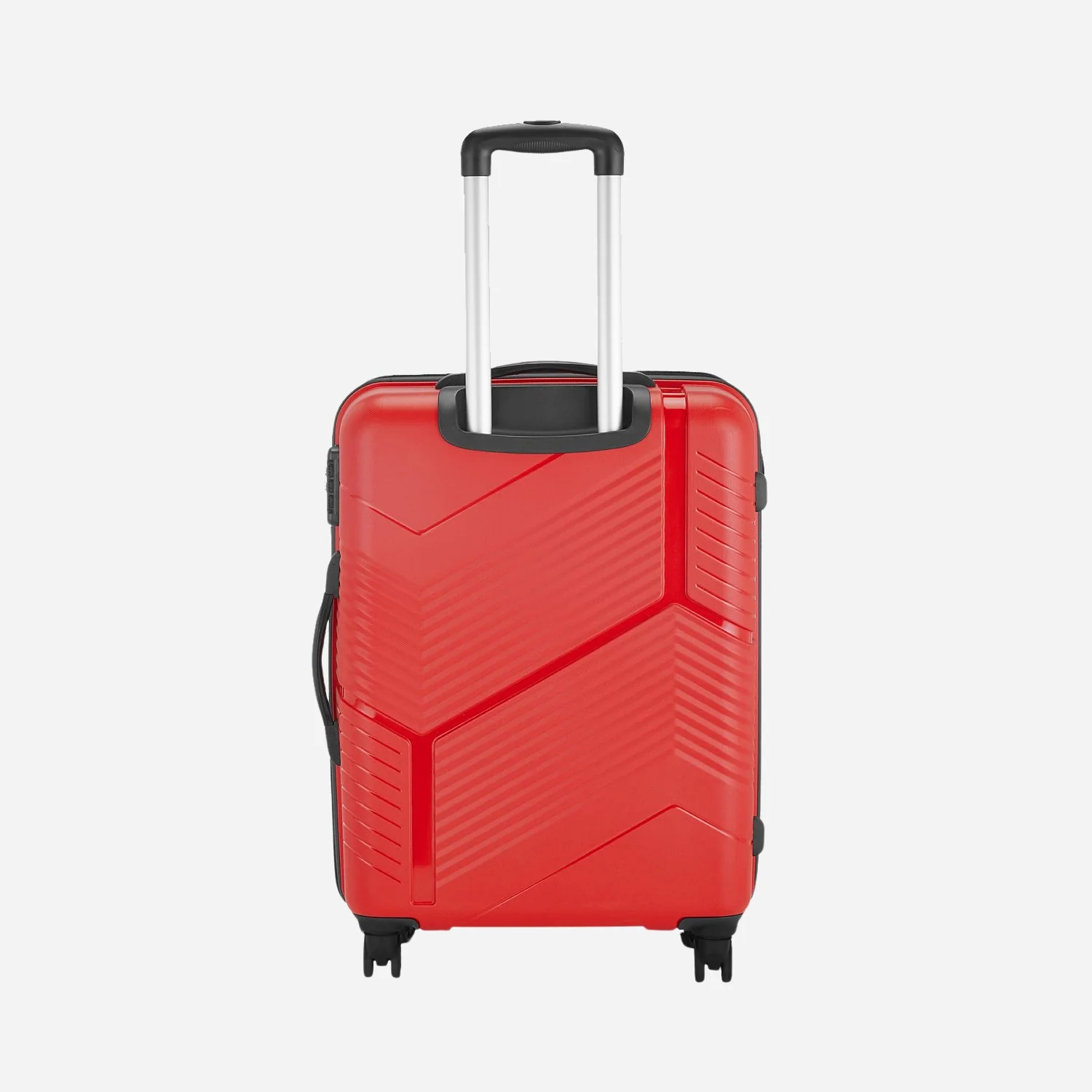 Safari Zolo Cherry Red Trolley Bag with Dual Wheels - Image 6