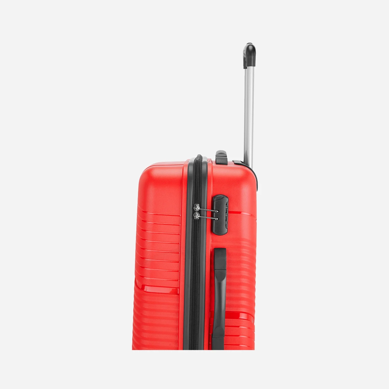 Safari Zolo Cherry Red Trolley Bag with Dual Wheels - Image 7