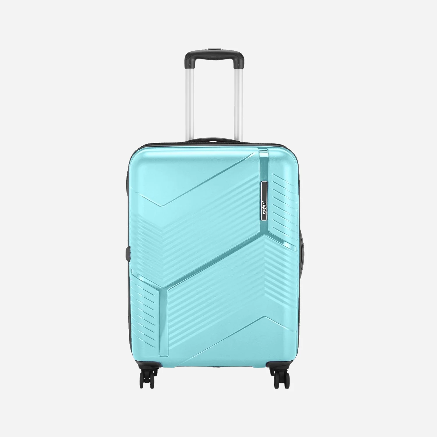 Safari Zolo Cyan Trolley Bag with Dual Wheels - Image 5