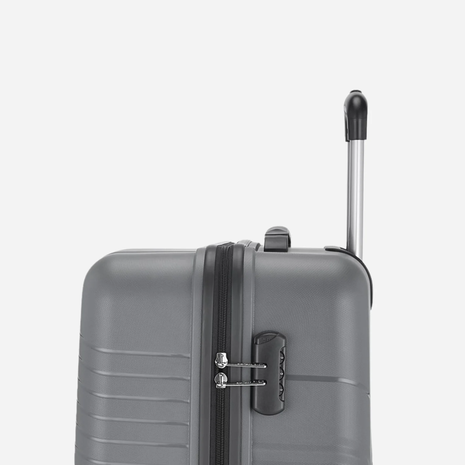 Safari Zolo Dark Grey Trolley Bag with Dual Wheels & Fixed Combination Lock - Image 3