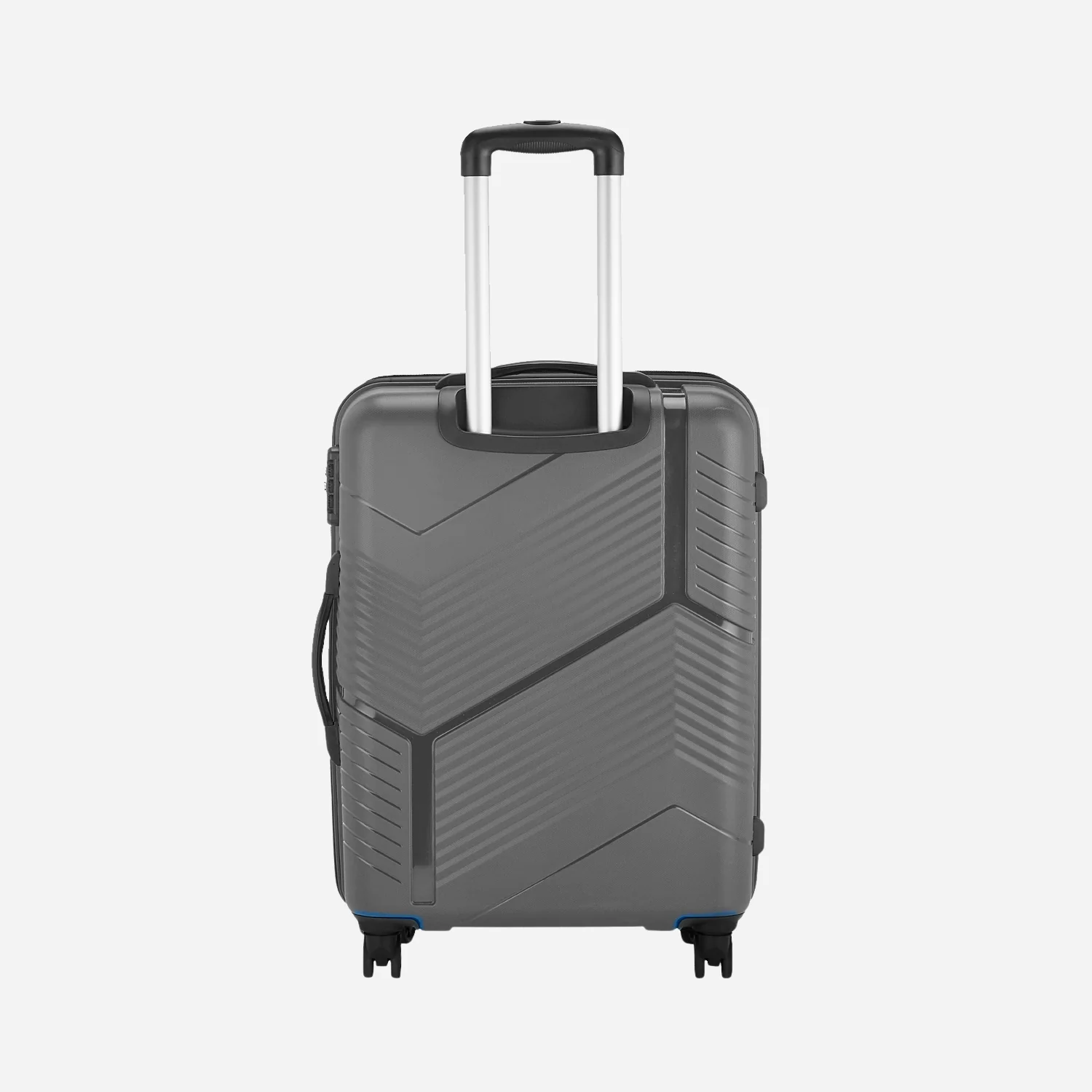 Safari Zolo Dark Grey Trolley Bag with Dual Wheels & Fixed Combination Lock - Image 6