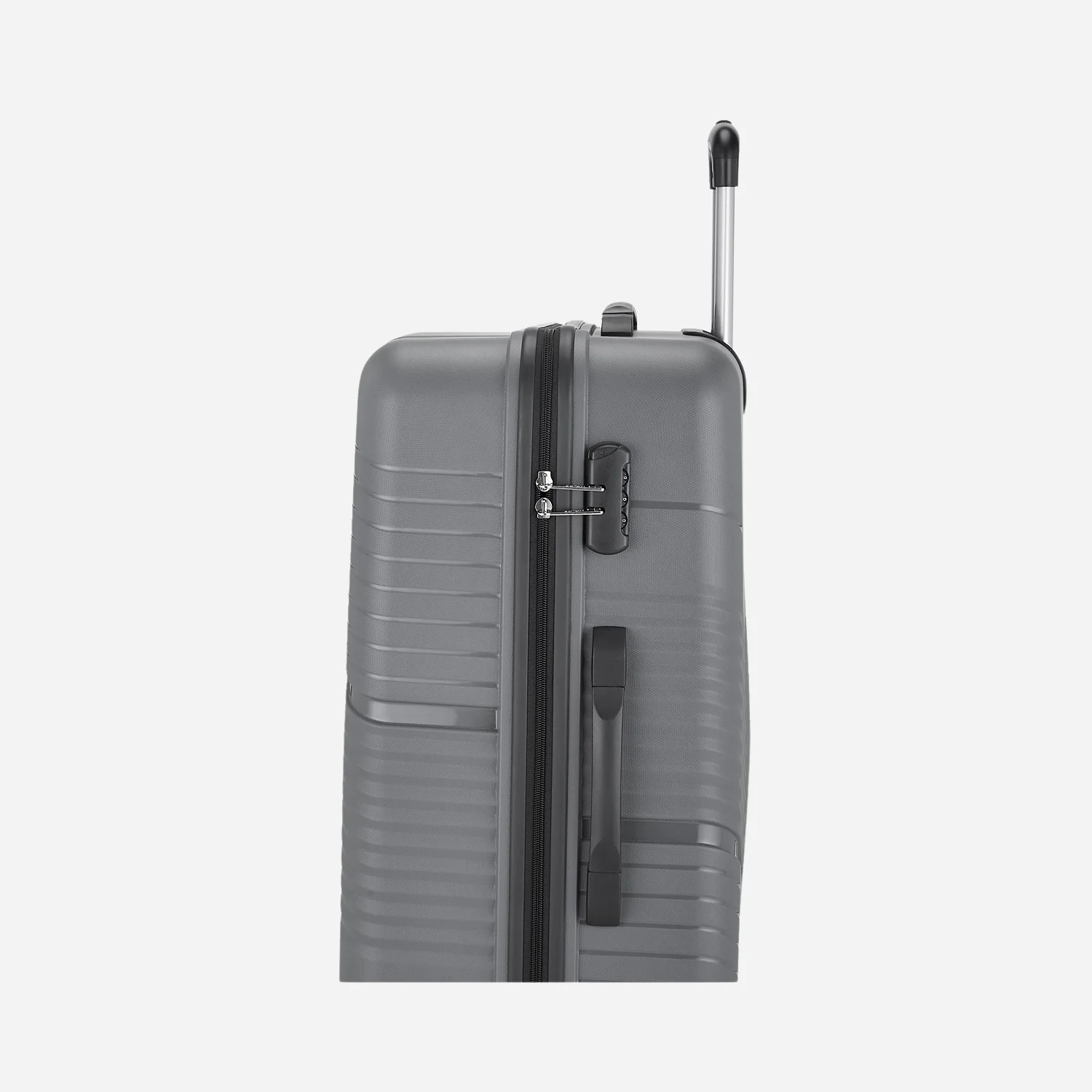 Safari Zolo Dark Grey Trolley Bag with Dual Wheels & Fixed Combination Lock - Image 7