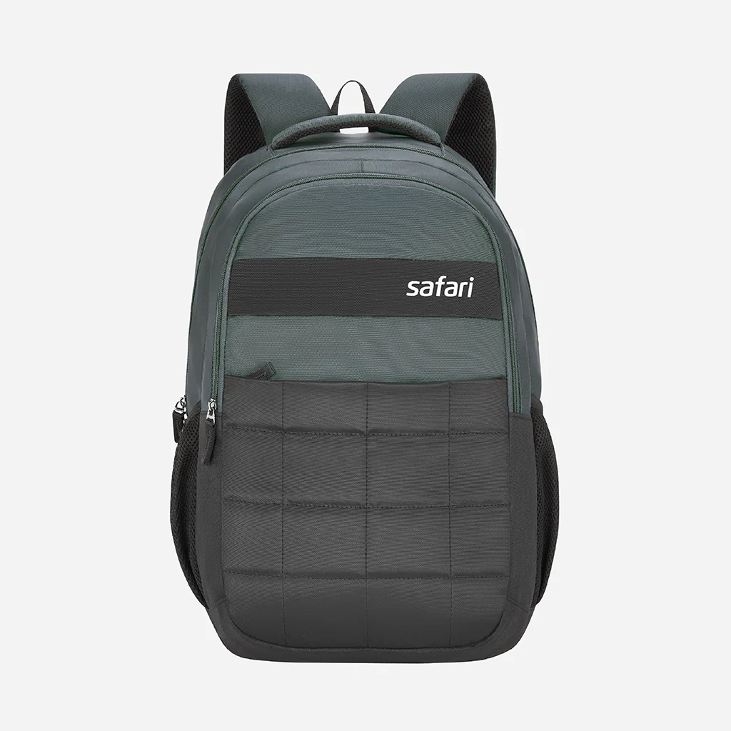 Safari Zoro 34L Grey Laptop Backpack with Easy Access Pockets - Image 2